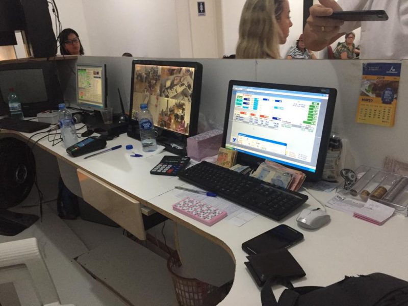 Bingo foi fechado no Centro da Capital – Pol&iacute;cia Civil/Divulga&ccedil;&atilde;o/ND