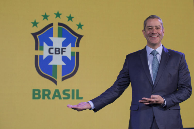 Presidente da CBF, Rog&eacute;rio Caboclo, que est&aacute; afastado h&aacute; tr&ecirc;s meses do cargo dever&aacute; seguir assim pelos pr&oacute;ximos 12 – Foto: Lucas Figueiredo/CBF