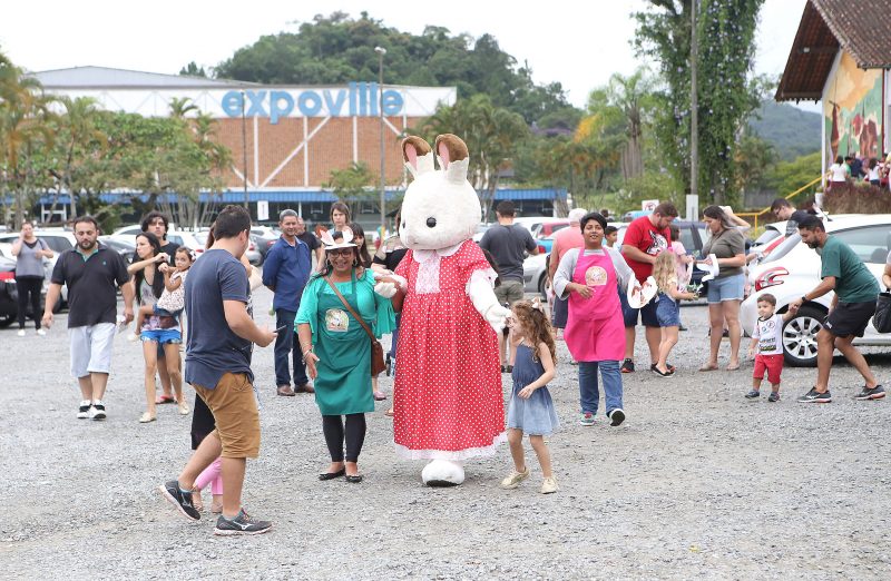 Ca&ccedil;a ao ninho e brincadeiras em Joinville – Foto: Marcelo Kupicki/ND