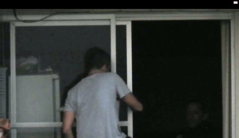 Momento em que o advogado se entregou &agrave; pol&iacute;cia – Reprodu&ccedil;&atilde;o/RICTV