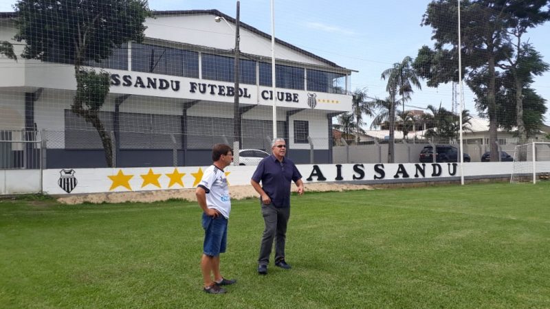 Est&aacute;dio do Paissandu surpreende pela estrutura. Presidente Nelson Pfegler comemora vaga na final do estadual. “A meta agora &eacute; o t&iacute;tulo”.&nbsp; – Foto: Nagib Di Pieri/divulga&ccedil;&atilde;o