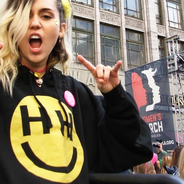 16. Miley Cyrus (www.instagram.com/mileycyrus) – 83,4 milhões de seguidores - Crédito: Reprodução Instagram/33Giga/ND