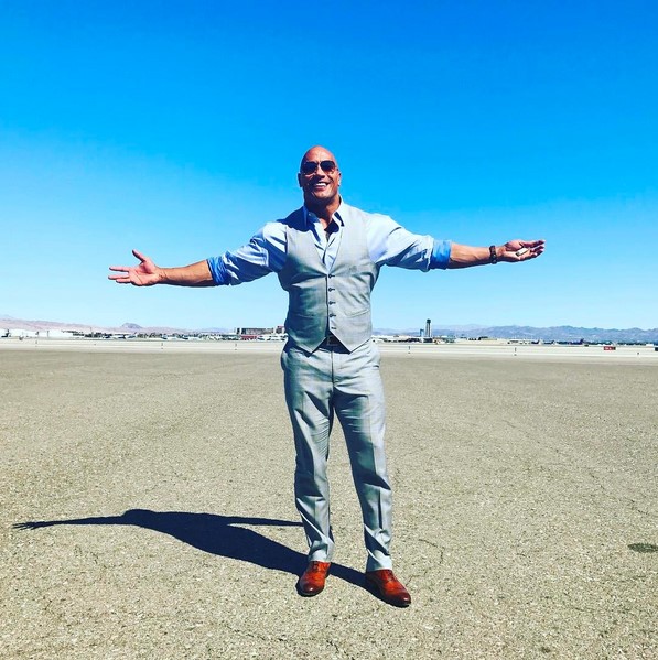 4. Dwayne "The Rock" Johnson (www.instagram.com/therock) – 129 milhões de seguidores - Crédito: Reprodução Instagram /33Giga/ND