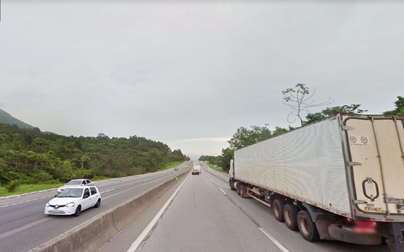 BR-101 registra tráfego constante de caminhões – Arquivo/Google Street View/Reprodução/ND