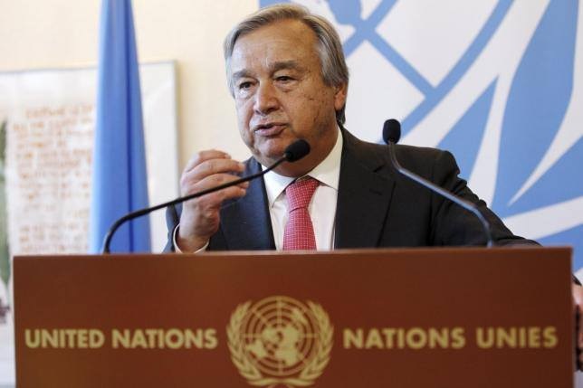 Secretário-geral da Organização das Nações Unidas (ONU), António Guterres – Foto: Facebook/Reprodução/ND