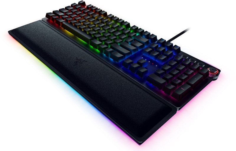 Razer Huntsman Elite. O teste completo você vê em <a href="http://bit.ly/2WdU2xs">http://bit.ly/2WdU2xs</a>. - Foto: Divulgação/33Giga/ND