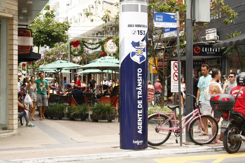 Totens já foram instalados em Balneário Camboriú – Celso Peixoto/Divulgação/ND