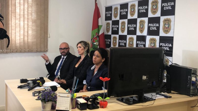 Coletiva de imprensa ocorreu na sede da Secretaria de Segurança Pública – Polícia Civil/Divulgação/ND