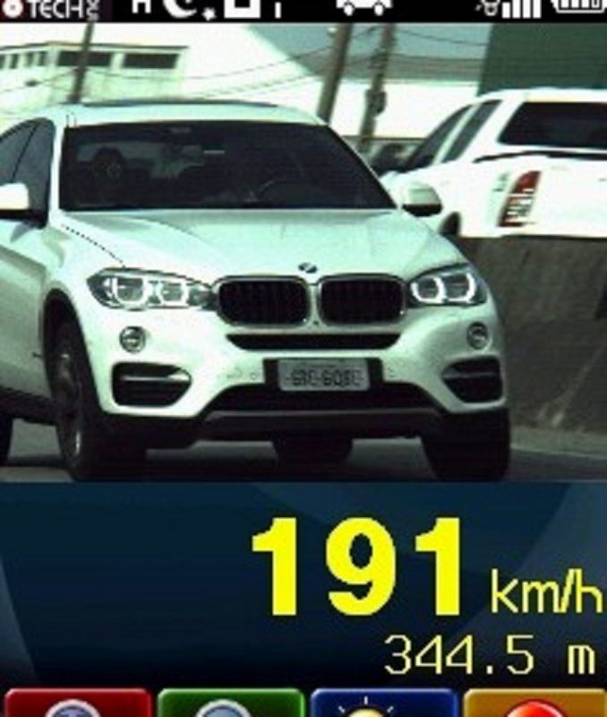 SUV BMW transitava a 191 km/h – PRF/Divulga&ccedil;&atilde;o
