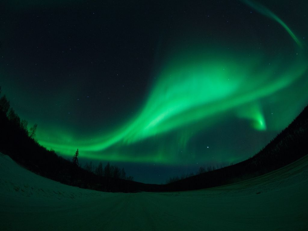 A cidade de Fairbanks, no Alasca, é mais um local ideal para ver a aurora boreal - VisualHunt - VisualHunt/Rota de Férias/ND