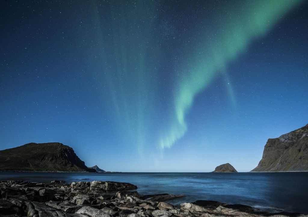 Lofoten, na Noruega, é outro destino que permite uma vista privilegiada da aurora boreal - VisualHunt - VisualHunt/Rota de Férias/ND