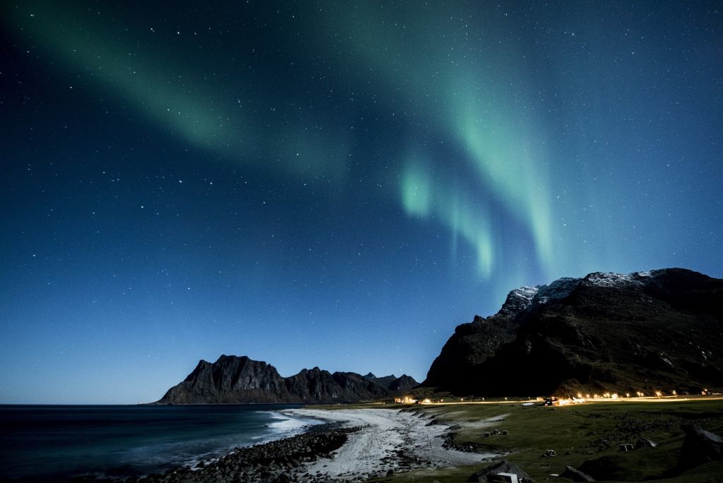 Lofoten, na Noruega, é outro destino que permite uma vista privilegiada da aurora boreal - VisualHunt - VisualHunt/Rota de Férias/ND