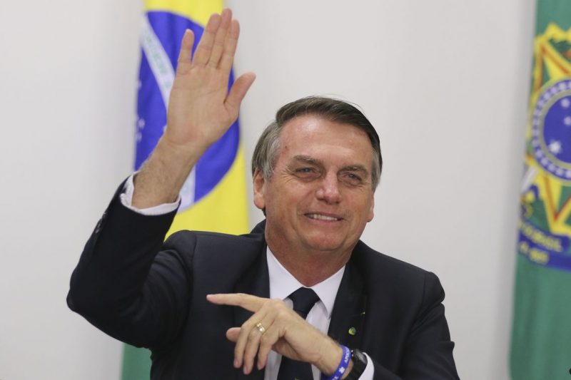 Presidente Jair Bolsonaro responde à crítica de apresentador Luciano Huck – Valter Campanato/Agência Brasil/ND