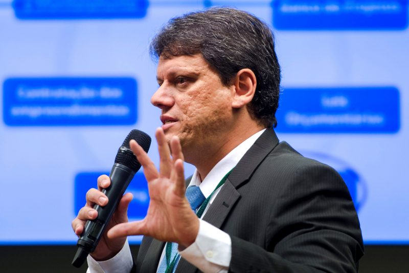 Ministro de Infraestrutura, Tarc&iacute;sio Gomes de Freitas – Foto: Marcelo Camargo/Ag&ecirc;ncia Brasil/ND