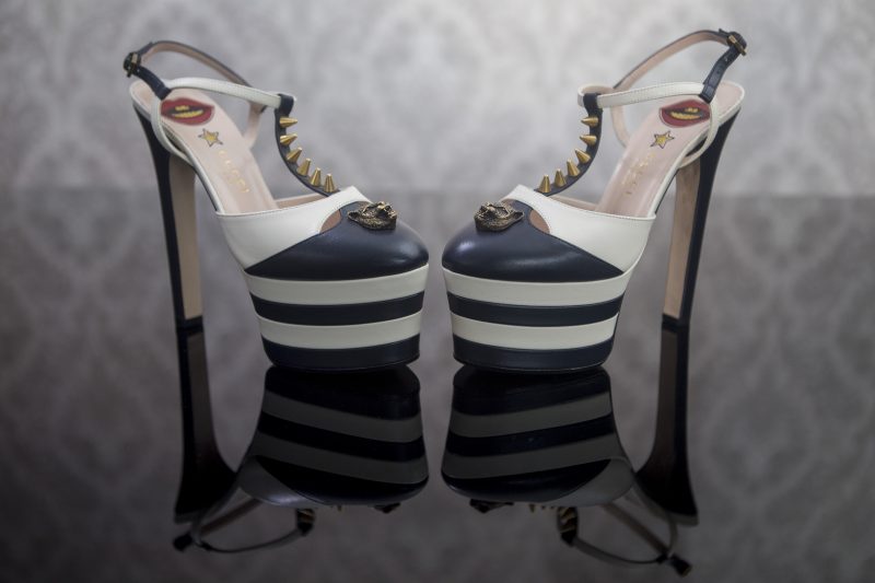 Sapatos são aceitos caso estejam em perfeito estado ou novos. Modelo Gucci Angel – Flavio Tin/ND