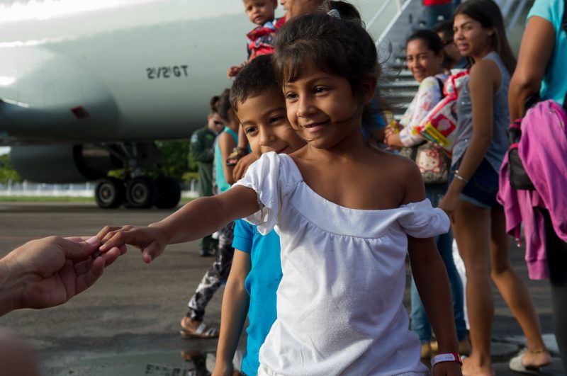 Refugiados da Venezuela no Brasil, em 2018 – Foto: Romério Cunha/Casa Civil Presidência da República