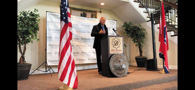 Cesar Gomes Junior, Presidente da Portobello, durante o lançamento da Portobello America, em Baxter, Tennessee, EUA – Divulgação Portobello