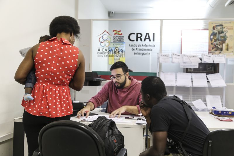Crai atendeu 5,4 mil imigrantes em um ano – Anderson Coelho/ND