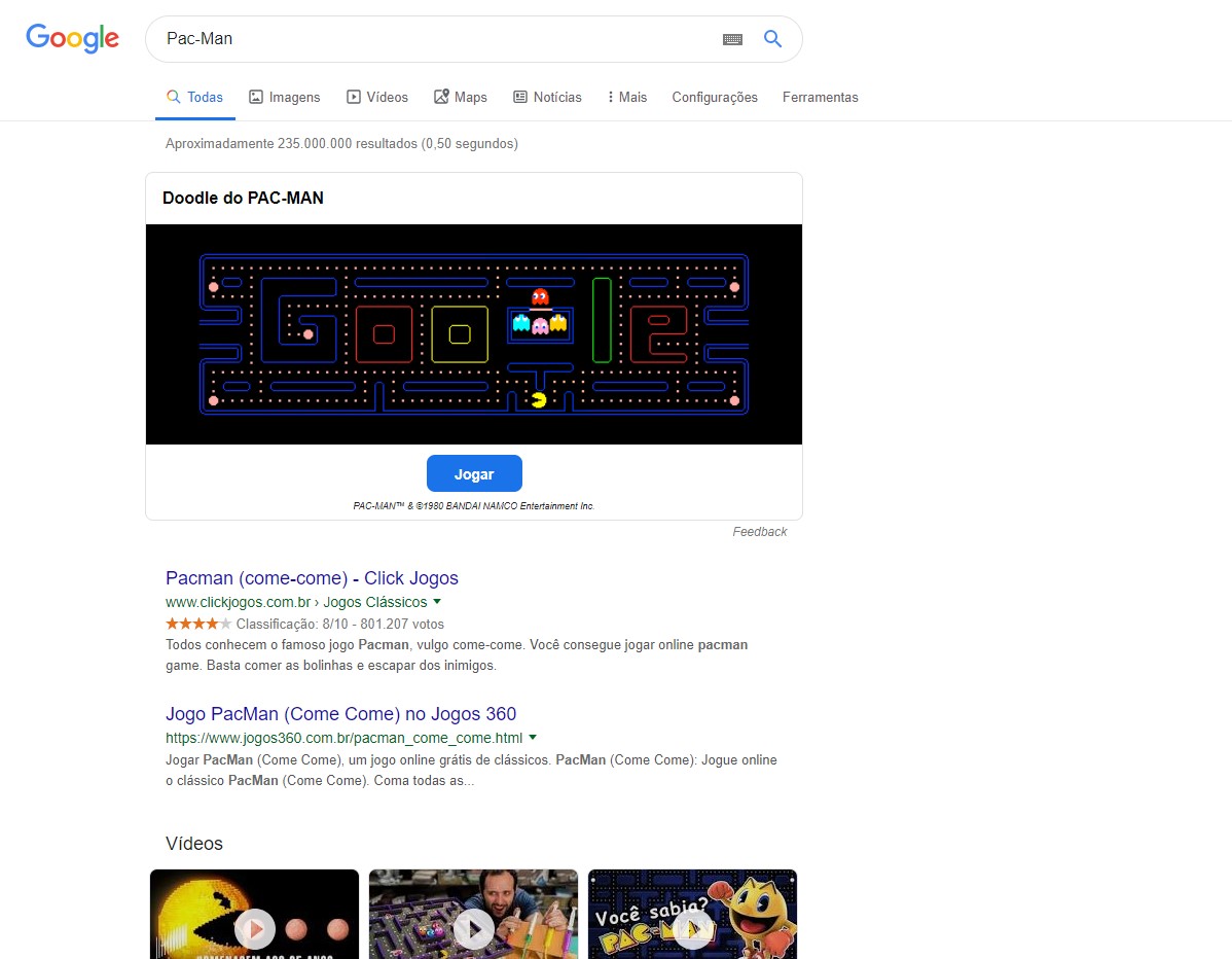 Pac-Man - Jogue o clássico diretamente do navegador - Reprodução /33Giga/ND