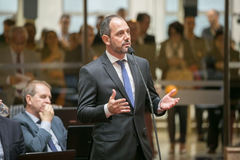 Deputado Laércio Shuster gravou vídeo que não agradou ao Executivo de Rio dos Cedros – Foto: Rodolfo Espínola/Agência AL/ND