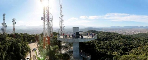 Mirante e parques ser&atilde;o liberados a partir de quarta-feira (23) em Joinville&nbsp; – Foto: Rogerio da Silva/Divulga&ccedil;&atilde;o/ND