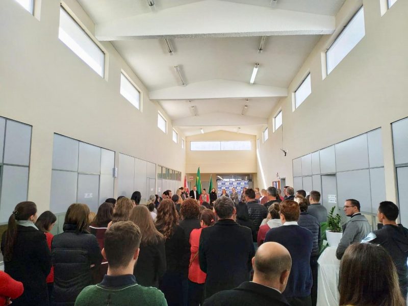 Autoridades e empresários da região participaram do evento – Case Chapecó/Divulgação