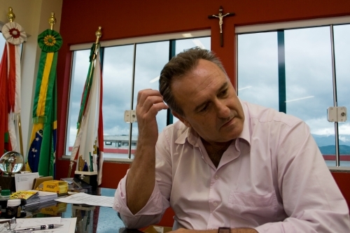 Ex-prefeito de Palhoça foi condenado por cinco anos e oito meses de prisão – Lucas Sampaio/Arquivo ND