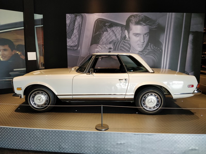 1969 Mercedes 280 SL – Elvis deu este carro de presente para sua mulher, Priscilla Presley, em 1970 - Foto: Paulo Basso Jr./Garagem360 - Foto: Paulo Basso Jr./Garagem360/Garagem 360/ND