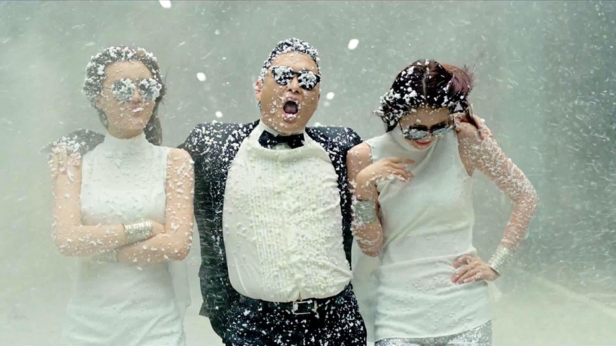 6. Psy – Gangnam Style (<a href="http://bit.ly/2TEOOgd">http://bit.ly/2TEOOgd</a>): 3,3 bilhões de visualizações - Crédito: Reprodução YouTube/33Giga/ND