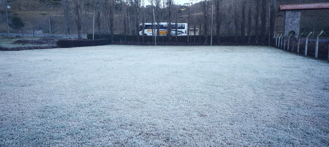 No ano de 2019 já se somam 19 dias com temperaturas negativas e 40 geadas na Serra Catarinense - Mycchel Legnaghi/São Joaquim Online