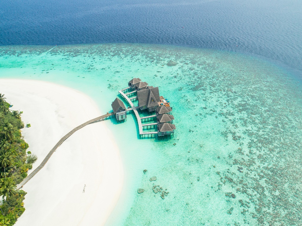 A cantora Fergie e o ator Josh Duhamel escolheram as Ilhas Maldivas, na Ásia, como destino - Ishan @seefromthesky on Unsplash - Ishan @seefromthesky on Unsplash/Rota de Férias/ND