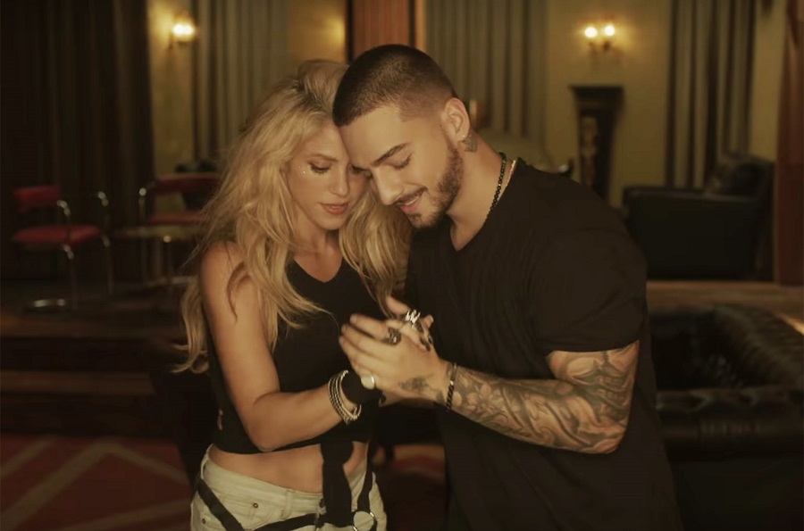 20. Shakira feat. Maluma – Chantaje (<a href="http://bit.ly/2VPOeti">http://bit.ly/2VPOeti</a>): 2,33 bilhões de visualizações - Crédito: Reprodução YouTube/33Giga/ND