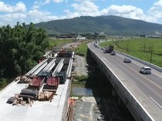 Obra de duplicação da BR-470 é prioridade para o governo federal em SC. Foto: Reprodução DNIT