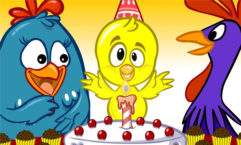 10. Galinha Pintadinha – Parabéns da Galinha Pintadinha (<a href="http://bit.ly/2NNK5qz">http://bit.ly/2NNK5qz</a>): 551 milhões de visualizações - Crédito: Reprodução YouTube/33Giga/ND