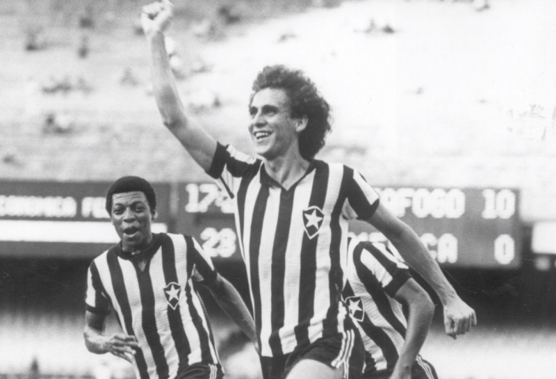 Mendonça é ídolo da torcida do Botafogo, clube onde se destacou – Reprodução