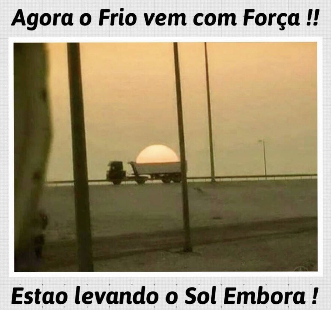 Onda de frio invade o Sul do Brasil com direito a memes na Internet - Reprodução Internet