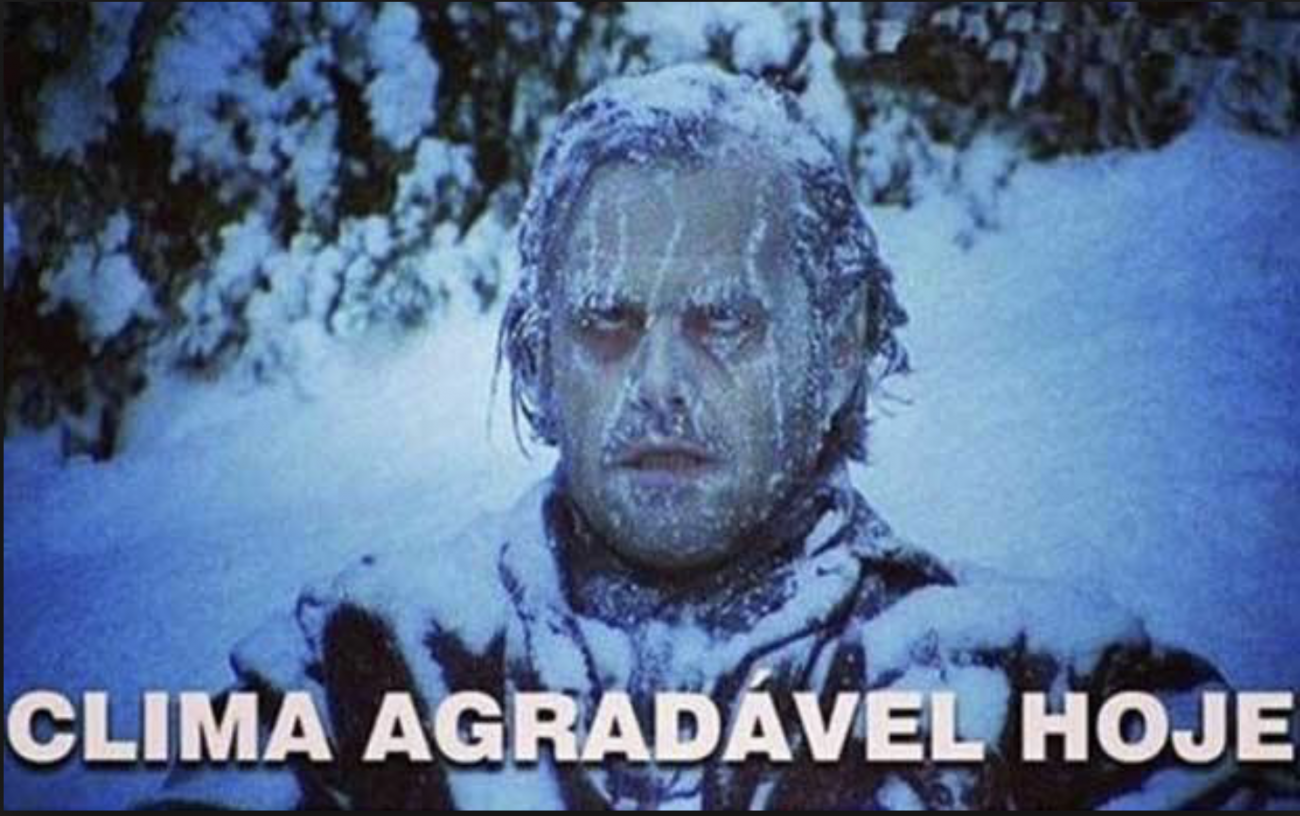 Onda de frio invade o Sul do Brasil com direito a memes na Internet - Reprodução Internet