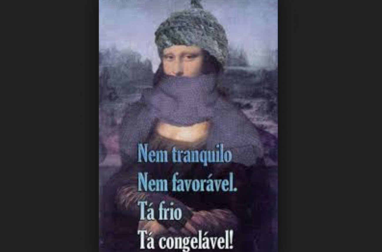 Onda de frio invade o Sul do Brasil com direito a memes na Internet - Reprodução Internet