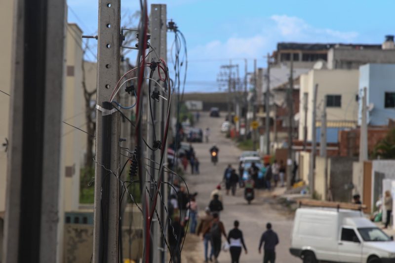 Servid&atilde;o foi ocupada de forma irregular apesar de v&aacute;rios embargos dos &oacute;rg&atilde;os fiscalizadores. Foto: Anderson Coelho/ND