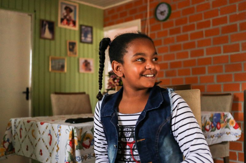 Emilly fez seu primeiro trabalho como atriz no curta “Baile” – Anderson Coelho/ND