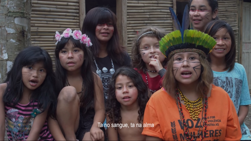 O videoclipe “Ore Kunhangue – Mbya Resiste” fala das mulheres indígenas – Reprodução