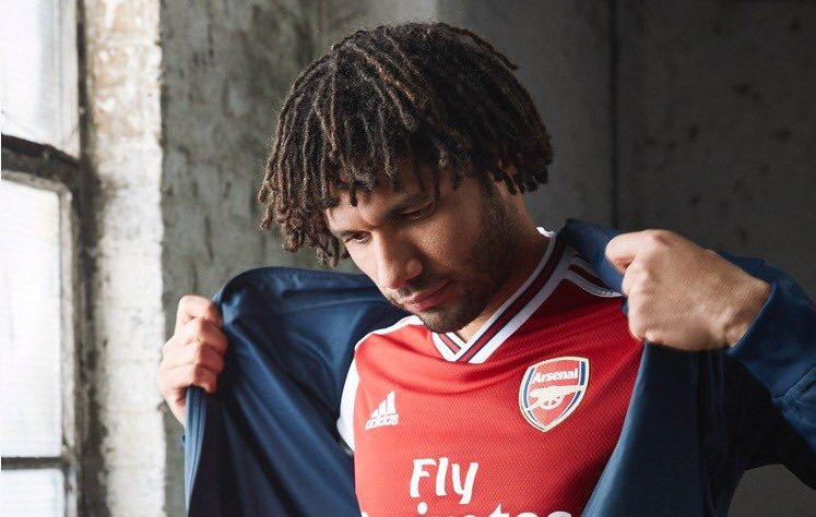 Mohamed Elneny joga pelo Arsenal, da Inglaterra – Reprodução/Twitter