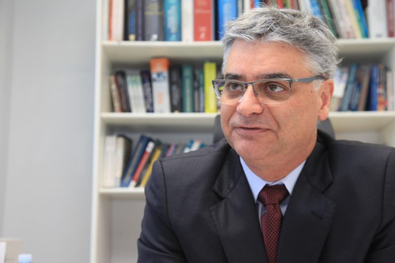 Rodrigo Collaço afirma que o TJ-SC tem aplicado os recursos do duodécimo de forma eficiente – Fábio Queiroz/Agência AL/Divulgação/ND