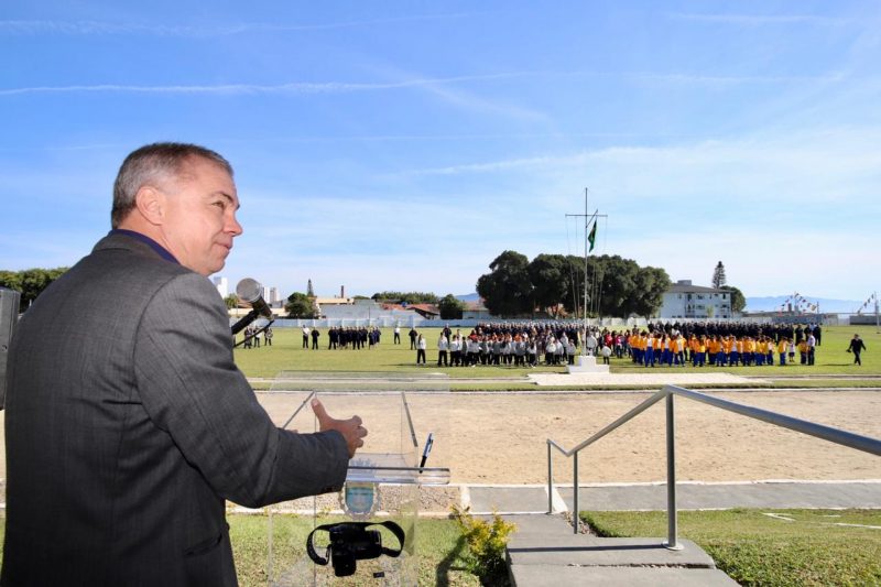 Prefeito Gean Loureiro apoiou a iniciativa do Profesp – Cristiano Andujar/PMF/Divulgação/ND