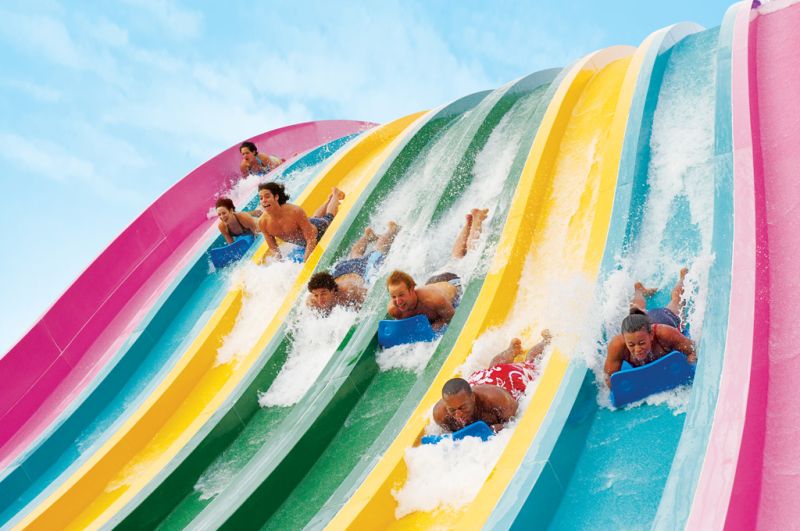 O parque aquático Aquatica pertence o grupo SeaWorld e é uma boa opção para curtir o calor do verão norte-americano. As atrações são um prato cheio para as crianças - Divulgação - Divulgação/Rota de Férias/ND