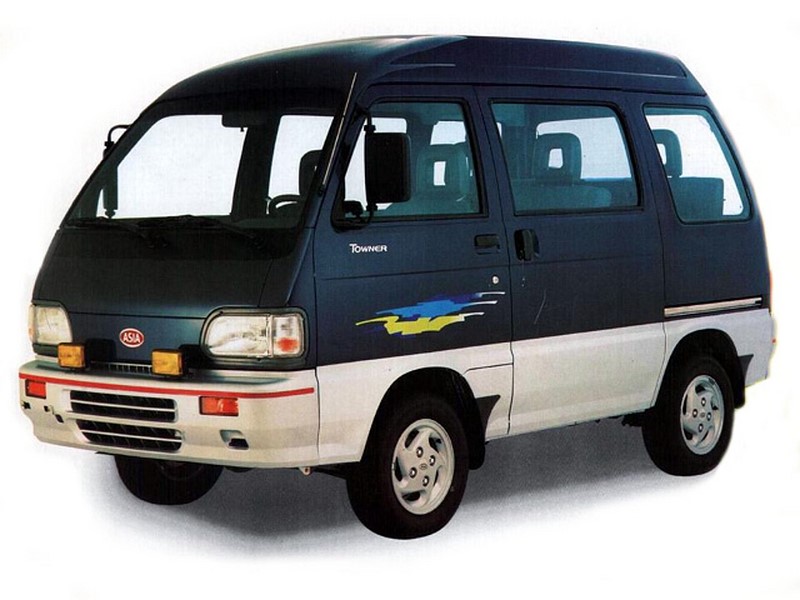 A extinta Asia Motors fazia sucesso com suas vans, como a Towner - Foto: Divulgação - Foto: Divulgação/Garagem 360/ND