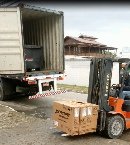 Carga foi roubada no dia 8 de abril em Tijucas – Polícia Civil/Divulgação/ND