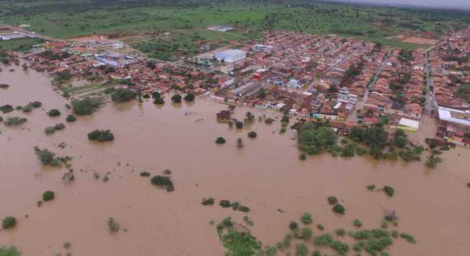 Juntas, as duas cidades têm aproximadamente 35 mil moradores - Reprodução/Defesa Civil