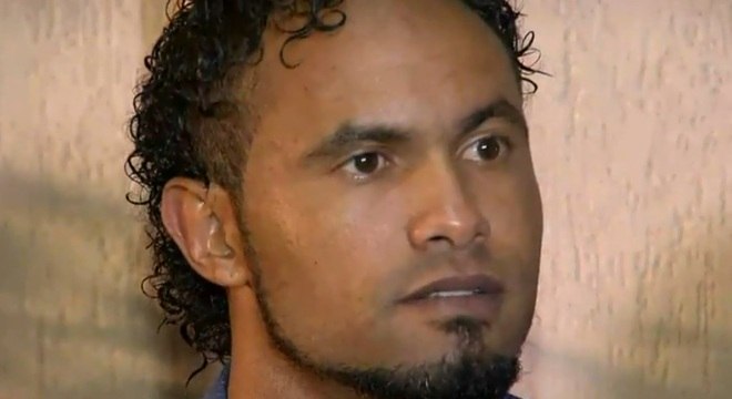 Ex-goleiro Bruno foi solto na noite desta sexta-feira (19) – Reprodu&ccedil;&atilde;o Record Minas/ND