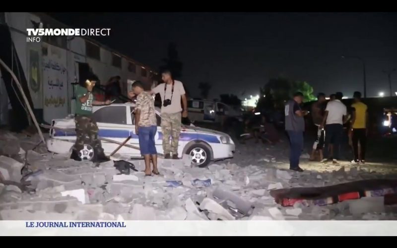 Até o momento número de mortes confirmadas é 40, mas serviço de socorros afirma que número pode subir – TV5Monde/Reprodução